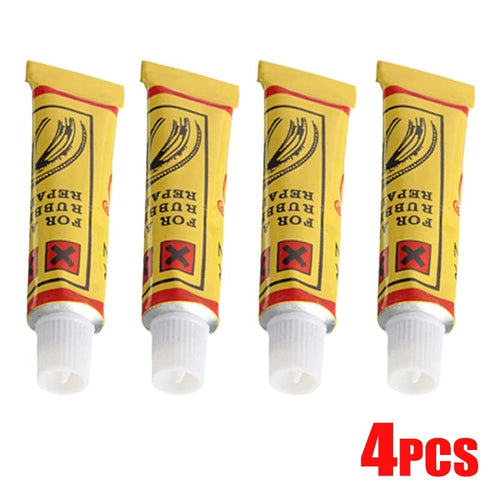 Planet Gates 4pcs 6ml Tire Repairing Glue Car Motorcycle Bicycle Tire Patching Repair Glues Bike Tyre Inner Tube Puncture Repair Tools