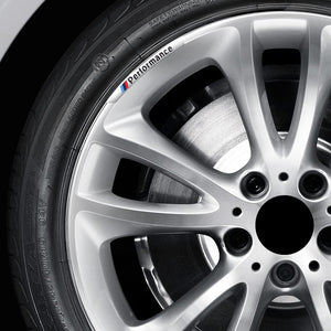 Planet Gates 4pcs Aluminum Wheel Rims Decoration Stickers Car Wheel Center Decals Emblems For BMW Silvery