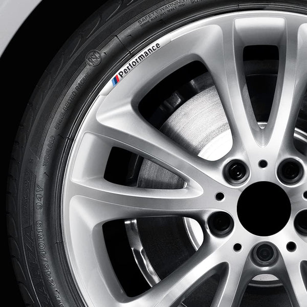 Planet Gates 4pcs Aluminum Wheel Rims Decoration Stickers Car Wheel Center Decals Emblems For BMW Silvery