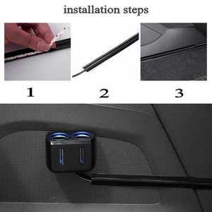 Planet Gates 4pcs Black 4pcs Car Charging Data Cable Arrangement Harness Car Interior Cable Line Sleeve Protector Universal Hidden Wire Cover