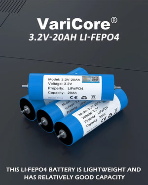 Planet Gates 4pcs C40 20AH 4pcs 3.2V 20Ah battery pack LiFePO4 C40 phosphate Cell for 4S 8s 12V 24V Motorcycle Car motor batteries Modification Grade A