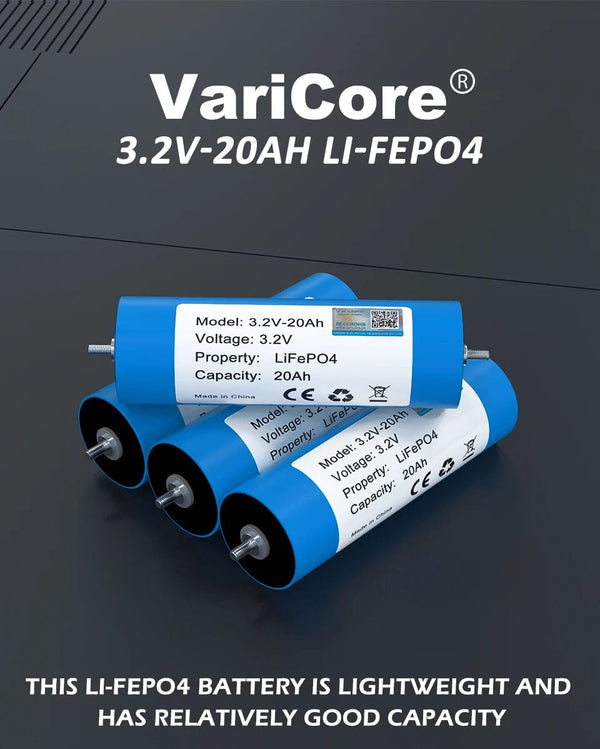 Planet Gates 4pcs C40 20AH 4pcs 3.2V 20Ah battery pack LiFePO4 C40 phosphate Cell for 4S 8s 12V 24V Motorcycle Car motor batteries Modification Grade A