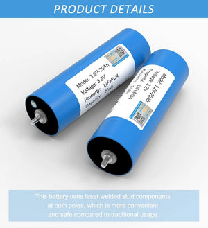 Planet Gates 4pcs C40 20AH 4pcs 3.2V 20Ah battery pack LiFePO4 C40 phosphate Cell for 4S 8s 12V 24V Motorcycle Car motor batteries Modification Grade A