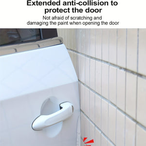 Planet Gates 4PCS Car Door Edge Protector Guards Sticker Strip Anti Scratch Collision Auto Vehicle Door Protective Abrasion