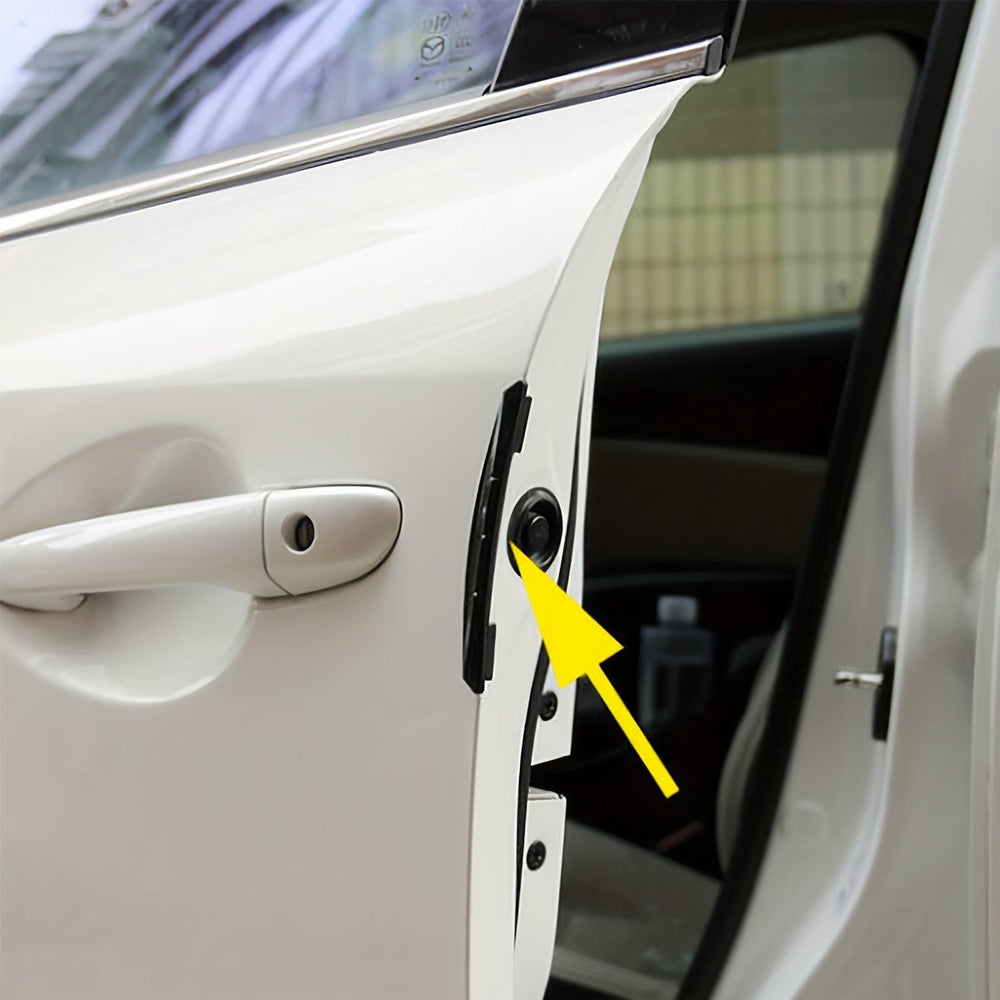Planet Gates 4PCS Car Door Edge Protector Guards Sticker Strip Anti Scratch Collision Auto Vehicle Door Protective Abrasion