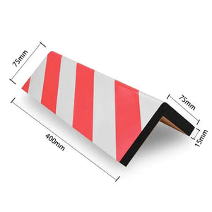 Planet Gates 4PCS Car Park Wall Protector Foam Edge Corner Anti-collision Sticker Garage Columns Anti Scratch Safe Car Door Bumper Protectors