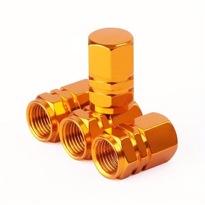 Planet Gates 4pcs Car Valve Cap, Valve Cover, Aluminum Alloy Tire Valve Covers, Cool Modification