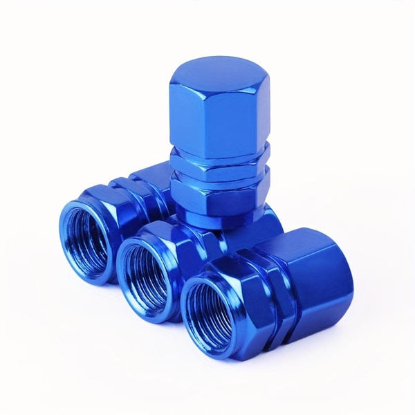 Planet Gates 4pcs Car Valve Cap, Valve Cover, Aluminum Alloy Tire Valve Covers, Cool Modification