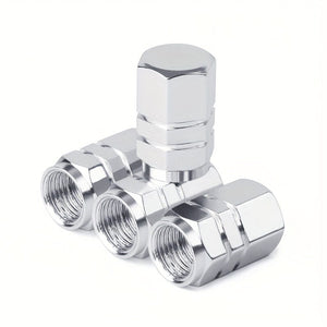 Planet Gates 4pcs Car Valve Cap, Valve Cover, Aluminum Alloy Tire Valve Covers, Cool Modification