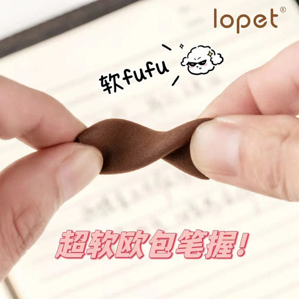 Planet Gates 4pcs Cute Kawaii Coffee Soft Bread Gel Pen Set 0.5mm Black Color Ink For Writing Office School Stationery Supplies