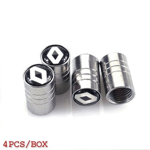 Planet Gates 4pcs Enhance Your Renault's Look with These Stylish Car Wheel Tire Valve Tyre Caps Covers!