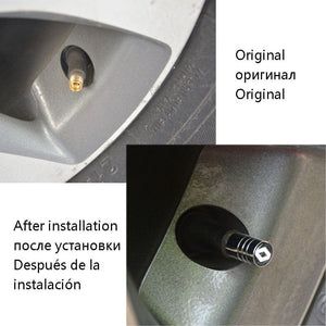 Planet Gates 4pcs Enhance Your Renault's Look with These Stylish Car Wheel Tire Valve Tyre Caps Covers!