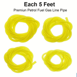 Planet Gates 4pcs Fuel Line Hose Small Engine Tube For For Zama Poulan Weedeater Craftsman  (4 Size/ Each 152.4 Cm) I.D. X O.D. 7.62/81.28cm X 7.62/40.64cm 2.54/20.32cm X 7.62/40.64cm 2.54/20.32cm X 2.54/10.16cm.203.2cm X.3.56