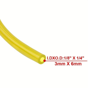 Planet Gates 4pcs Fuel Line Hose Small Engine Tube For For Zama Poulan Weedeater Craftsman  (4 Size/ Each 152.4 Cm) I.D. X O.D. 7.62/81.28cm X 7.62/40.64cm 2.54/20.32cm X 7.62/40.64cm 2.54/20.32cm X 2.54/10.16cm.203.2cm X.3.56