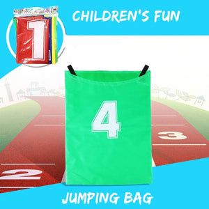 Planet Gates 4Pcs Fun Outdoor Sports Props Kangaroo Jumping Bag Sack Race Games Parent-child Interactive Sense Training Kids Preschool Toys