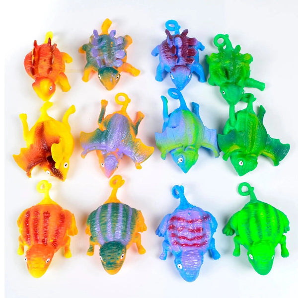 Planet Gates 4PCS Kids Funny Dinosaur Animals Inflate Vent Balls Toy Squeeze Soft Ball Balloon Fidget Party Sports Cute Funny Games Toys Gift
