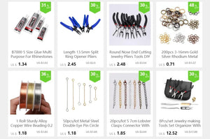 Planet Gates 4pcs/lot Transparent Spiral Based Ring Tools Spring Coil Ring Size Adjuster Guard Tightener Reducer Resizing Tool For Jewelry