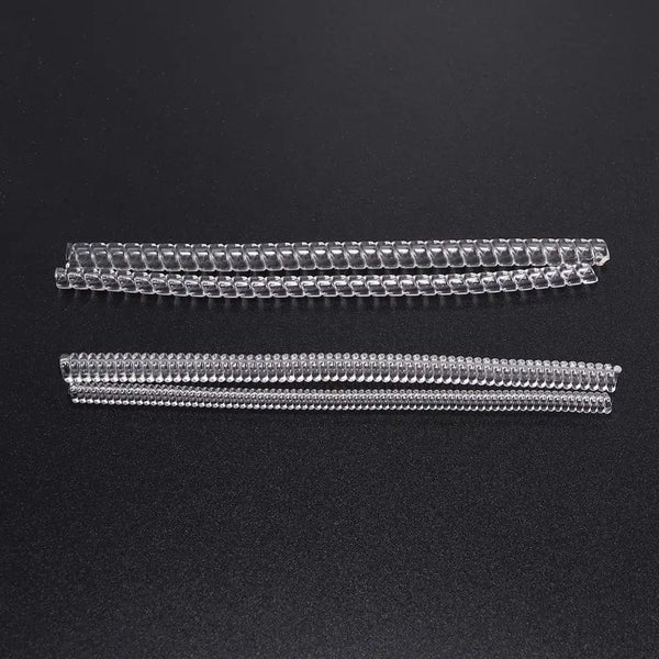 Planet Gates 4pcs/lot Transparent Spiral Based Ring Tools Spring Coil Ring Size Adjuster Guard Tightener Reducer Resizing Tool For Jewelry