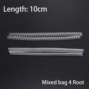 Planet Gates 4pcs/lot Transparent Spiral Based Ring Tools Spring Coil Ring Size Adjuster Guard Tightener Reducer Resizing Tool For Jewelry