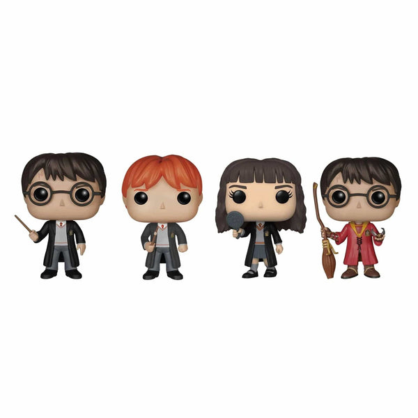 Planet Gates 4pcs no box 4pcsFigure HarridPotter Ron Hermione Snape Dobby Luna Lord Voldemort Soul Eating Vinyl Action Figure Collection Model Toys Gifts