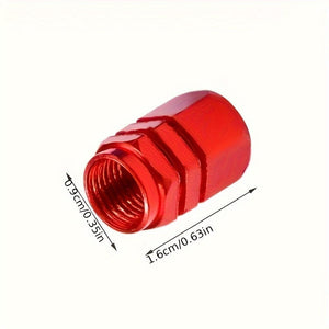 Planet Gates 4pcs Of Car Tire Valve Caps, Aluminum Alloy Car Wheels, Tire Valve Caps, Dust Proof Car Motorcycles, Trucks, Bicycles, Tire Valve Caps