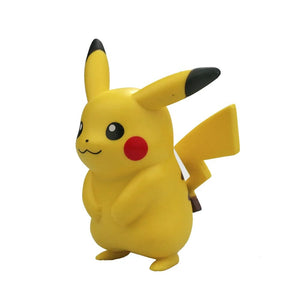 Planet Gates 4Pcs Pokemon Pikachu Anime Figure Toys PVC Cake Car Decoration Ornaments  Action Figure For Children Birthday Christmas Gifts
