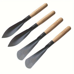 Planet Gates 4pcs Shovels 1/2/4pcs, Gardening Shovel Tools Set, Planting Flower, Seedling Starter, Flower And Vegetables Farming Shovel, Shovel For Digging Wild Vegetables, Gardening Mini Shovel, Sand Dredging