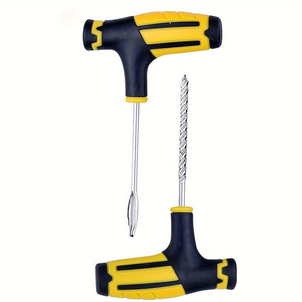 Planet Gates 4pcs Small Tire Repair Tool Set For Car, Tire Motorcycle Quick Tire Repair Tape Repair Tool