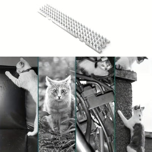 Planet Gates 4pcs, Transparent Plastic Anti-Cat Thorn Bird Protection Nails Suitable For Indoor And Outdoor Use To Keep Pigeons And Squirrels Away