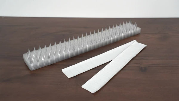 Planet Gates 4pcs, Transparent Plastic Anti-Cat Thorn Bird Protection Nails Suitable For Indoor And Outdoor Use To Keep Pigeons And Squirrels Away