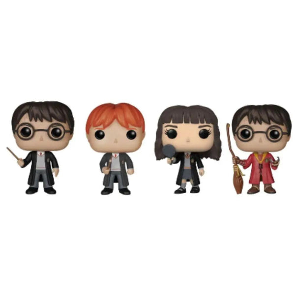 Planet Gates 4pcsFigure HarridPotter Ron Hermione Snape Dobby Luna Lord Voldemort Soul Eating Vinyl Action Figure Collection Model Toys Gifts