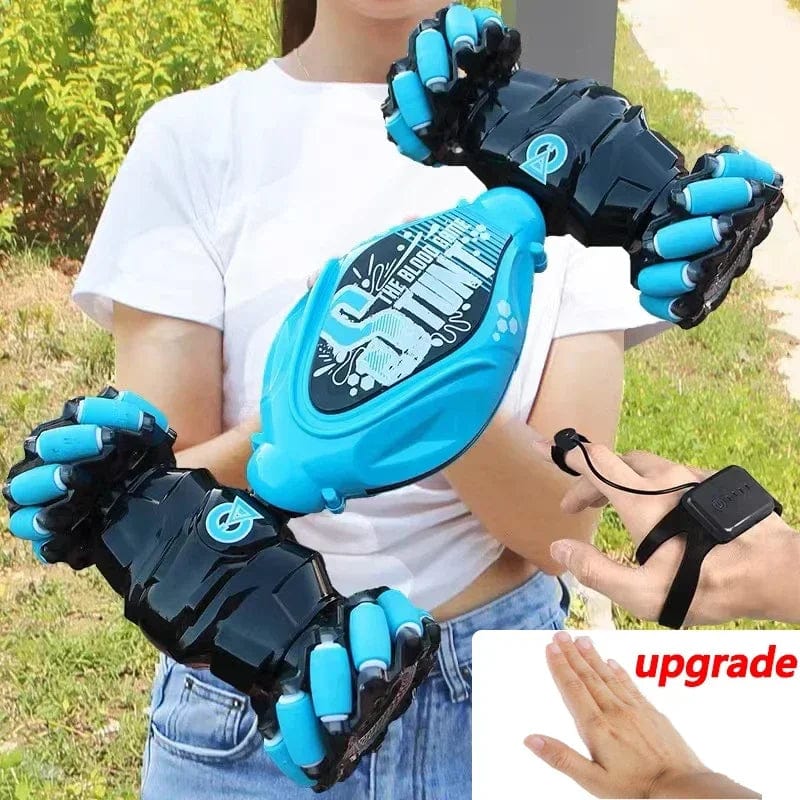 Planet Gates 4WD 1:16 Stunt RC Car with LED Light GestureInfrared Induction Twist Climbing Radio Controlled Car Childrens Day Toy for Boy