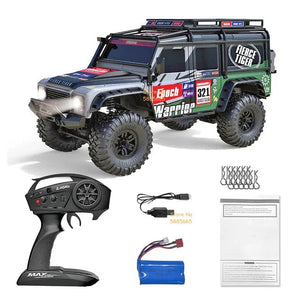 Planet Gates 4WD 45 Degree Climbing RC Off-road Crawler 2.4G 4WD 1/10 Professional Large RC Truck Independent Suspension RC Racing Drift Car