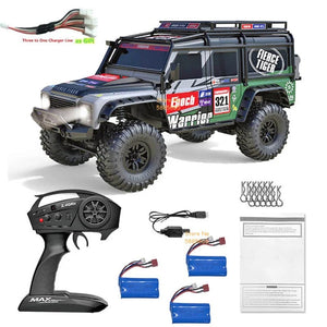 Planet Gates 4WD 45 Degree Climbing RC Off-road Crawler 2.4G 4WD 1/10 Professional Large RC Truck Independent Suspension RC Racing Drift Car
