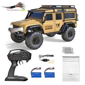 Planet Gates 4WD 45 Degree Climbing RC Off-road Crawler 2.4G 4WD 1/10 Professional Large RC Truck Independent Suspension RC Racing Drift Car