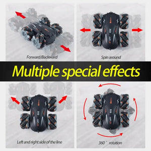 Planet Gates 4WD RC Car Drift Stunt Car 360 Degree Rotating Remote Control Gift Drift Car Off-road Car Racing Machine Model Vehicle Gift Kid