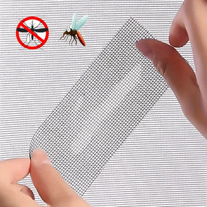 Planet Gates 5.0cm*200.0cm 1 Roll, Window Screen Repair Tape, Self-adhesive Mesh Tape For Covering Window Door Tears Holes Screen Patch Repair Kit