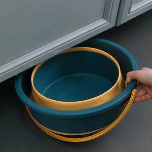 Planet Gates 5/10L Portable Foldable Bucket Basin Tourism Outdoor Fishing Camping Bucket Household Cleaning Car Washing Space Saving Bucket