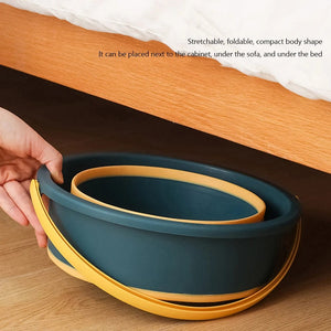 Planet Gates 5/10L Portable Foldable Bucket Basin Tourism Outdoor Fishing Camping Bucket Household Cleaning Car Washing Space Saving Bucket