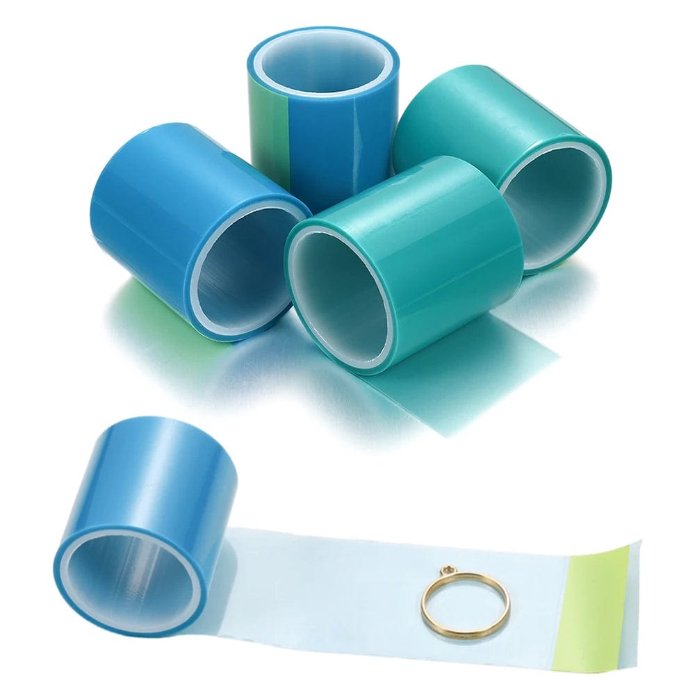 Planet Gates 5-10m/roll Traceless Tape Seamless Paper Tape For DIY Hollow Open Metal Frame Bezel Setting UV Epoxy Resin Molds Jewelry Making