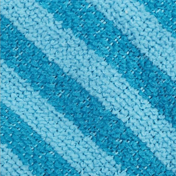 Planet Gates 5/10pcs, Dish Towels, Microfiber Striped Printed Dish Rags, Scouring Pads, Simple Style Cleaning Cloths, Classic Two-color Strips, Absorbent, Easy To Wash And Wash, Random Colors, Cleaning Stuff, Kitchen Supplies