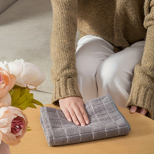 Planet Gates 5/10pcs, Scouring Pad, Square Dish Cloths, Simple Style Dish Towel, Cleaning Cloth For Sink Or Kitchen Stove, Antibacterial Washable Cleaning Brush, Kitchen Stuff, Kitchen Cleaning Gadget