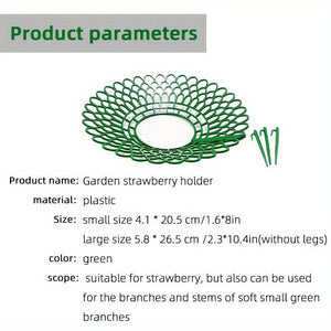 Planet Gates 5/10pcs, Strawberry Bracket Planting Rack Strawberry Holder Potted Strawberry Bracket Anti-corrosion Fruit Support Rack