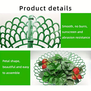 Planet Gates 5/10pcs, Strawberry Bracket Planting Rack Strawberry Holder Potted Strawberry Bracket Anti-corrosion Fruit Support Rack