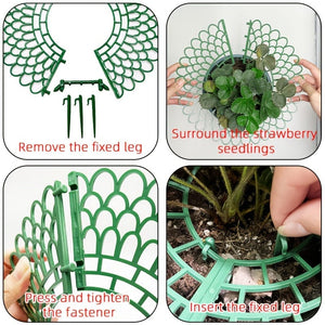 Planet Gates 5/10pcs, Strawberry Bracket Planting Rack Strawberry Holder Potted Strawberry Bracket Anti-corrosion Fruit Support Rack