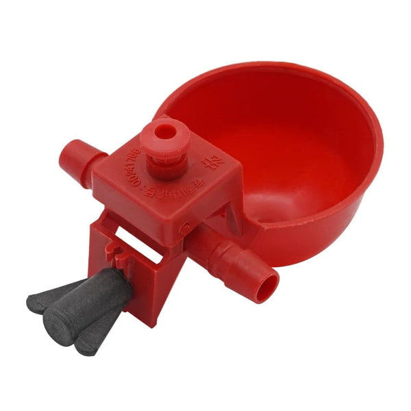 Planet Gates 5/10sets Chicken Water Bowl Hens Quail Birds Drinking Bowls Water for Chicken Coop Chick Nipple Drinkers Poultry Farm Animal