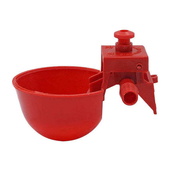 Planet Gates 5/10sets Chicken Water Bowl Hens Quail Birds Drinking Bowls Water for Chicken Coop Chick Nipple Drinkers Poultry Farm Animal