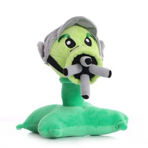 Planet Gates 5 18cm Plants vs Zombies Peashooter Plush Toy Doll Cute Snow Pea Threepeater Plush Soft Stuffed Toys Gifts for Children Kids
