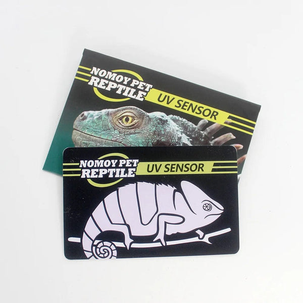 Planet Gates 5-1PCS UVB Tester Reptile UVA UVB Fluorescent Lamp Tester Card Reptile Lamp UV Sensor 10 Seconds Quick Test Meter Pet Supplies