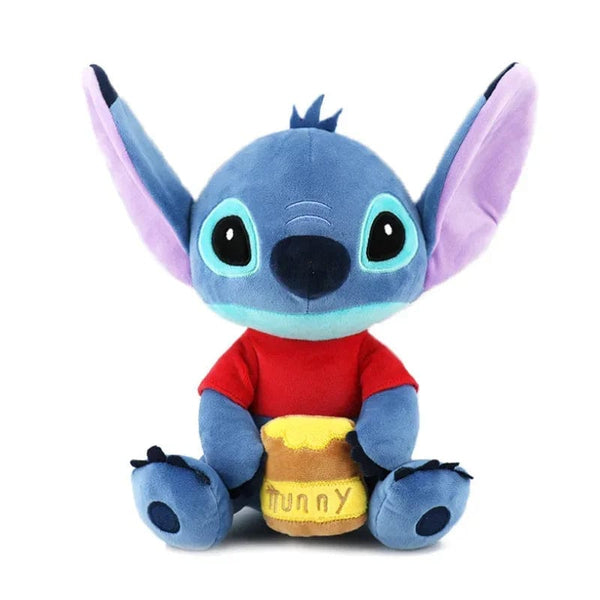 Planet Gates 5 25cm Disney Plush Toy Disney Stitch Original Anime Figures Lilo & Stitch Cute Stuffed Toys Movie Peripherals Soft Ornaments Gift